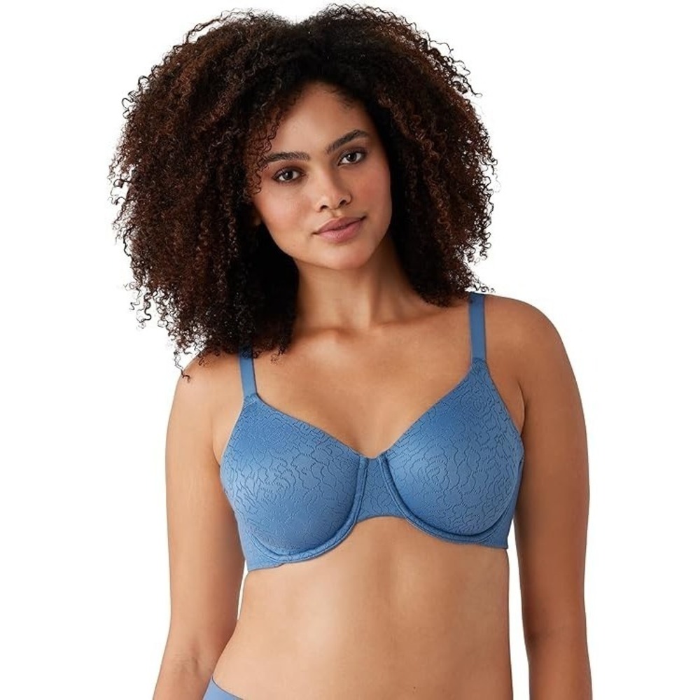 Wacoal Women's Inside Job‎ Unlined Underwire Bra- 40C - Blue Coronet